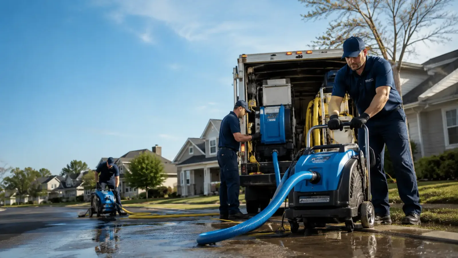 Flood Damage Cleanup in Port Jervis, NY